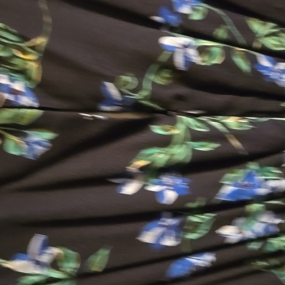 Floral Blue Dress. From Dress Forum NWT - Picture 6 of 7